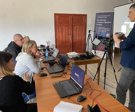 Kolejne szkolenia w ramach projektu Konwersja Cyfrowa Domów Kultury