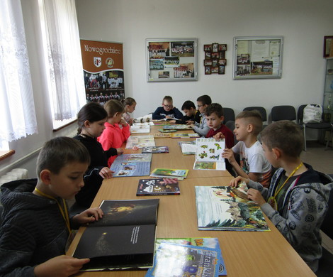 Spotkanie biblioteczne w filii w Gościszowie