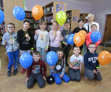 Spotkanie biblioteczne w filii w Gościszowie