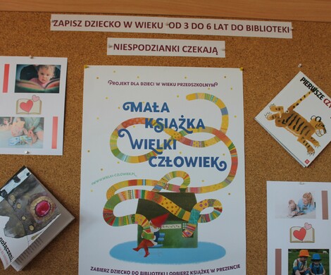 "Mała książka wielki człowiek- Program dla dzieci w wieku przedszkolnym