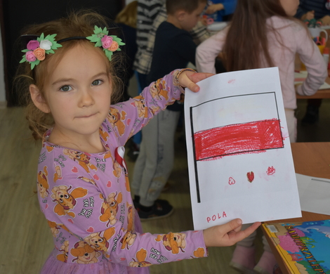 Zajęcia biblioteczne z okazji Narodowego Święta Niepodległości