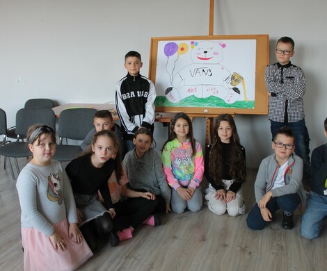 Zajęcia biblioteczne "Dzień Pluszowego Misia"