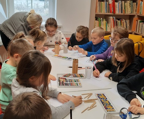 Zajęcia plastyczno-manualne w Gierałtowie
