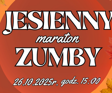 Jesienny Maraton Zumby już tuż-tuż!