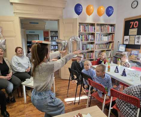 Urodziny Biblioteki w Gierałtowie - świętowaliśmy 70 lat!