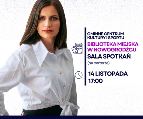 Spotkanie autorskie z Alicją Sinicką!