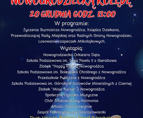 Nowogrodziecka Kolęda już wkrótce!