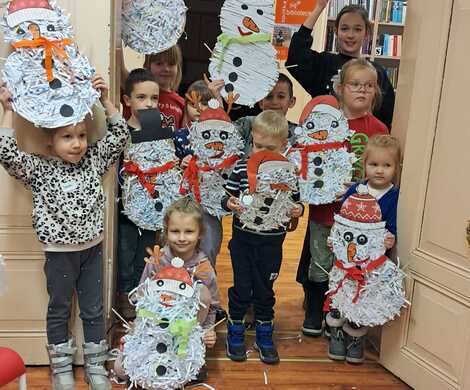 Popołudniowe zajęcia w Bibliotece w Gierałtowie - 29 grudnia 2025