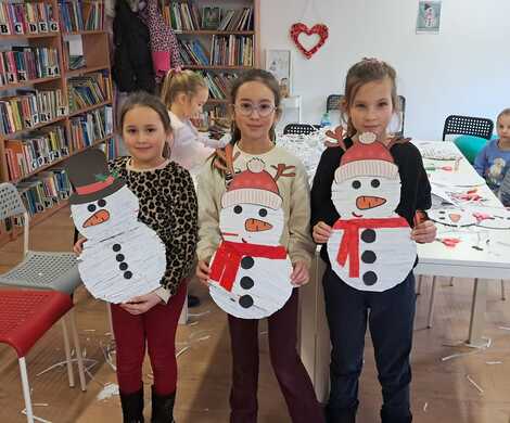 Popołudniowe Zajęcia w Bibliotece - filia Wykroty - 9 stycznia 2026.