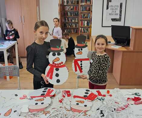 Popołudniowe Zajęcia w Bibliotece - filia Wykroty - 9 stycznia 2026.