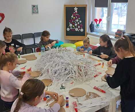 Popołudniowe Zajęcia w Bibliotece - filia Wykroty - 9 stycznia 2026.