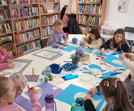 Ferie Zimowe w filiach bibliotecznych w Gierałtowie i Wykrotach