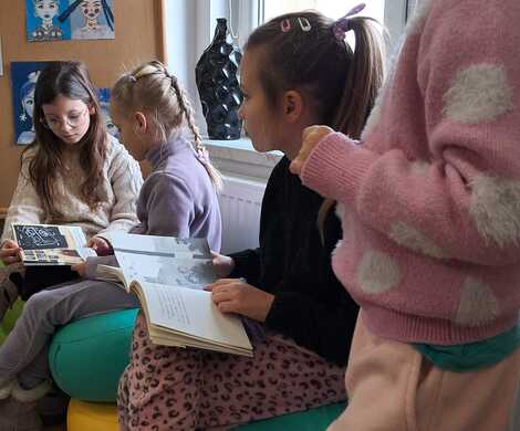 Ferie Zimowe w filiach bibliotecznych w Gierałtowie i Wykrotach