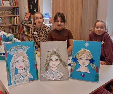 Ferie Zimowe w filiach bibliotecznych w Gierałtowie i Wykrotach