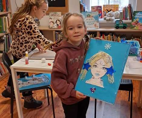 Ferie Zimowe w filiach bibliotecznych w Gierałtowie i Wykrotach