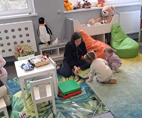 Misie Tulisie w Bibliotece.