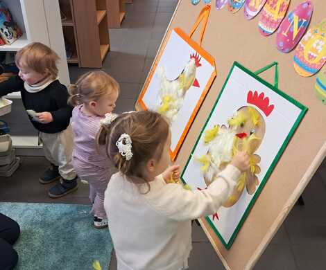 Misie Tulisie w Bibliotece.