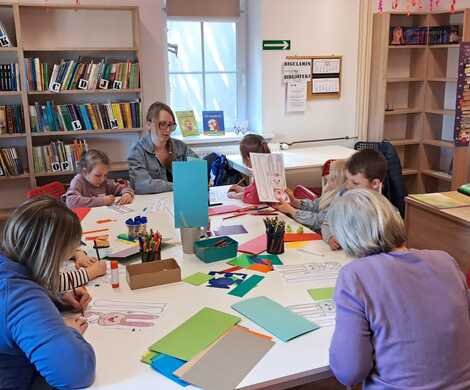 Warsztaty Wielkanocne w Bibliotece.