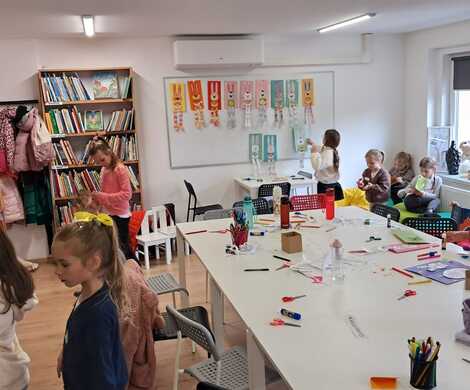 Warsztaty Wielkanocne w Bibliotece.