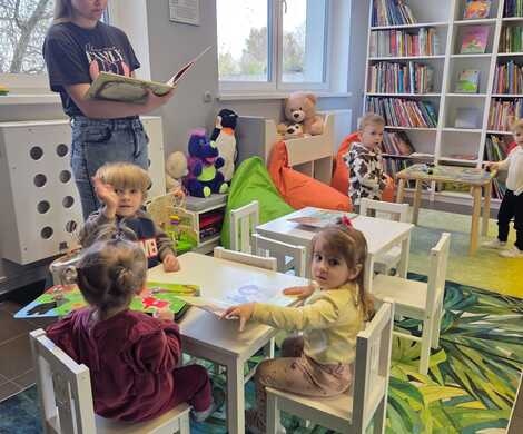 Żłobek Happy Kids w Bibliotece.