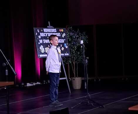 Konkurs recytatorski „W świecie poezji” dla klas I–III już za nami!