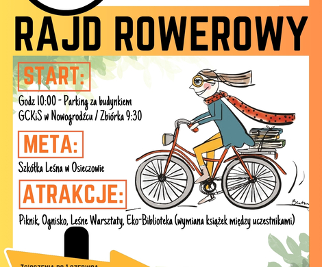 XII RAJD ROWEROWY "Odjazdowy Bibliotekarz" 2026 – dołącz do nas!