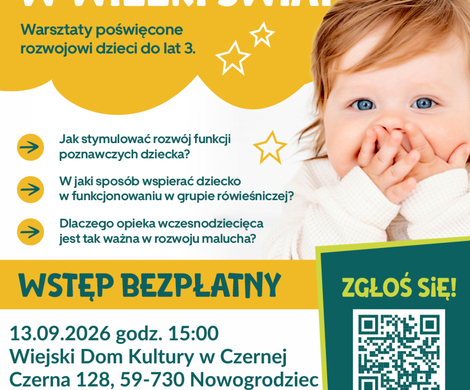 WARSZTATY DLA RODZICÓW W CZERNEJ