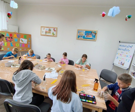 Wakacje z Biblioteką - filia w Gościszowie!
