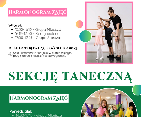 Nabór do sekcji dziecięcych - GCKiS Nowogrodziec