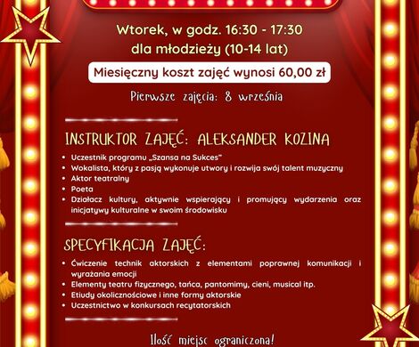 Nabór do sekcji dziecięcych - GCKiS Nowogrodziec