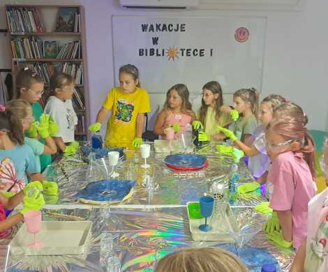 Wakacje z Biblioteką - Akademia Magii w Wykrotach i Gierałtowie.